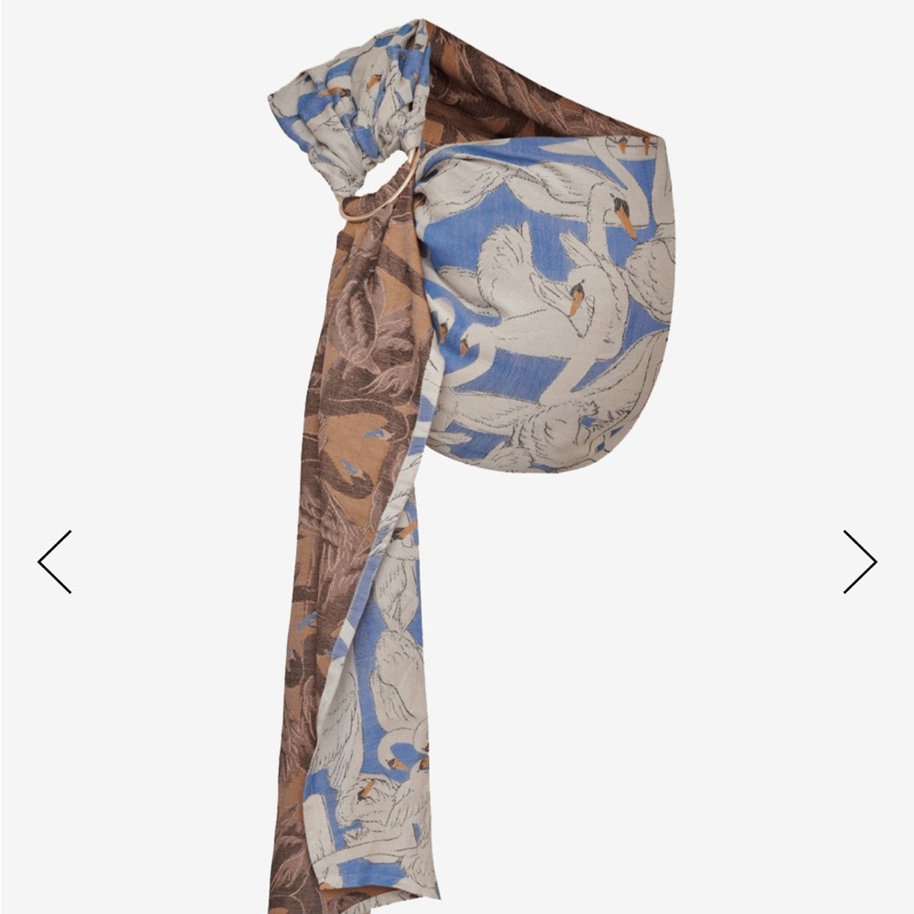 RING SLING MONOGAMY ZEUS IN TUSSAH SILK by Artipoppe